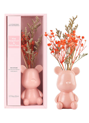 Cute Bear Series Reed Diffuser( Pink Grapefruit)