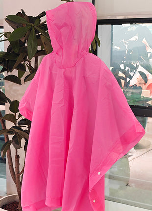 Children's cape raincoat