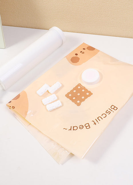 Vacuum compression bag 2pcs 80*100 (including all-plastic hand pump)