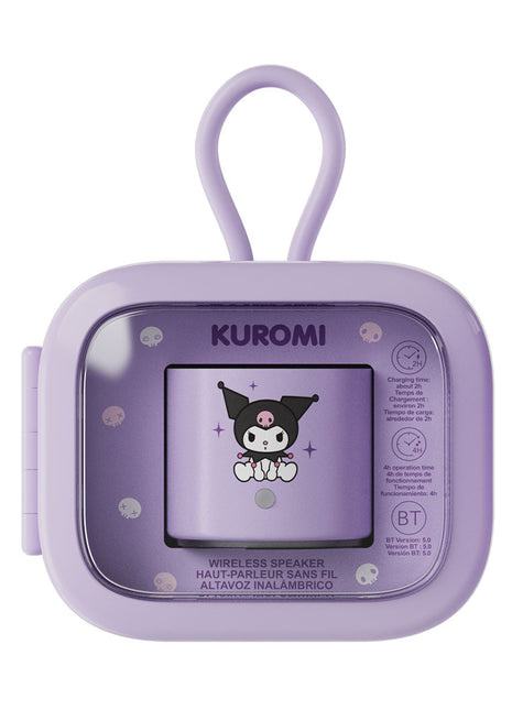 Sanrio characters Portable Metal Wireless Speaker  Model: A127(Kuromi)