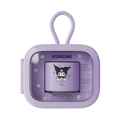 Sanrio characters Portable Metal Wireless Speaker  Model: A127(Kuromi)