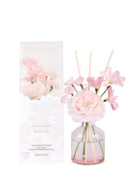 Floral Series 2.0 Reed Diffuser(Ranunculus,100mL)