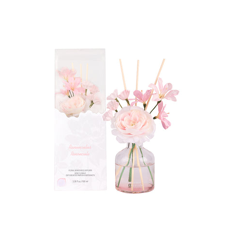 Floral Series 2.0 Reed Diffuser(Ranunculus,100mL)