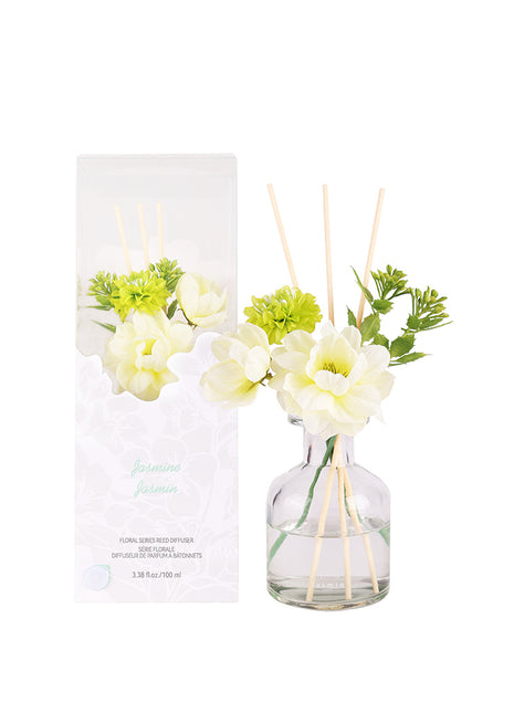Floral Series 2.0 Reed Diffuser(Jasmine,100mL)