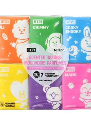 BT21 Collection Scented Tissues (12 Packs)