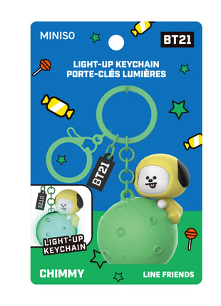 BT21 Collection Light-up Keychain(CHIMMY)