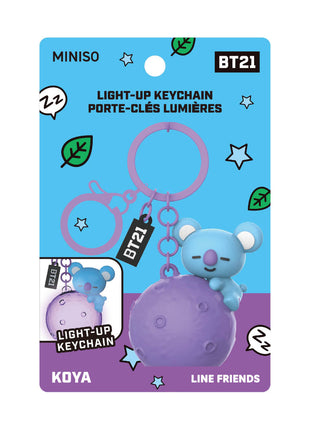 BT21 Collection Light-up Keychain(KOYA)
