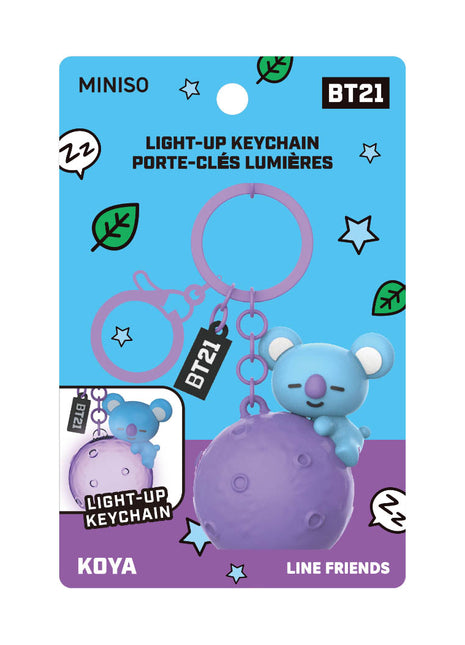 BT21 Collection Light-up Keychain(KOYA)