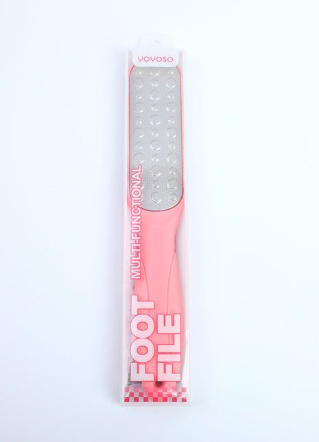 Multi-functional grinding foot file