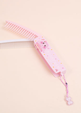 Multifunctional folding comb - pink