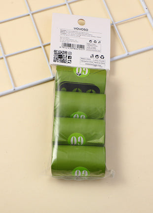 Print GO! Degradable garbage bags 4 pcs - green