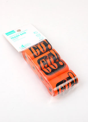 Print GO! 4 degradable garbage bags - orange