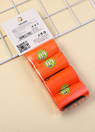 Print GO! 4 degradable garbage bags - orange