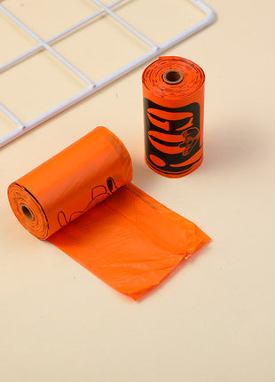 Print GO! 4 degradable garbage bags - orange