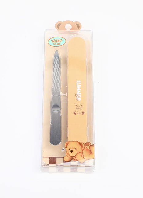 TEDDY ISLAND series manicure set 2 pieces