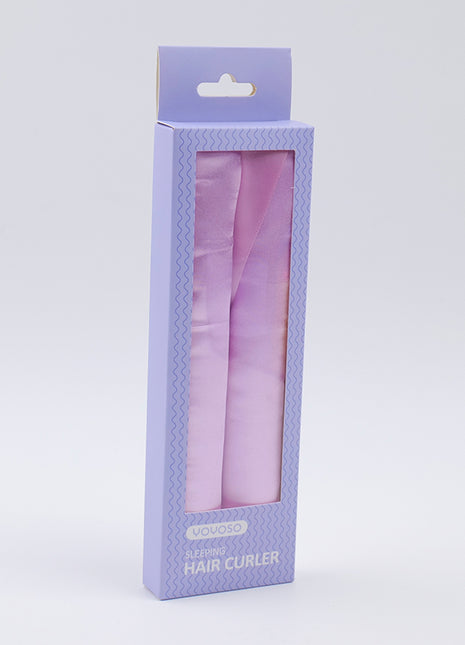 Headband sleep curling iron