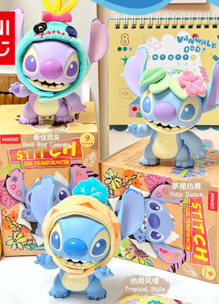 Disney Stitch Collection Cool Tranformation Surprise Box Figure