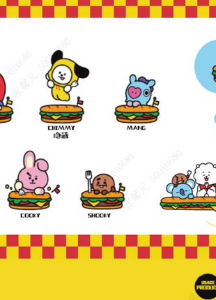 BT21 Burger Party Series  Surprise Box