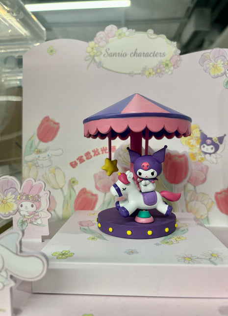 Kuromi Carousel LED Night Light