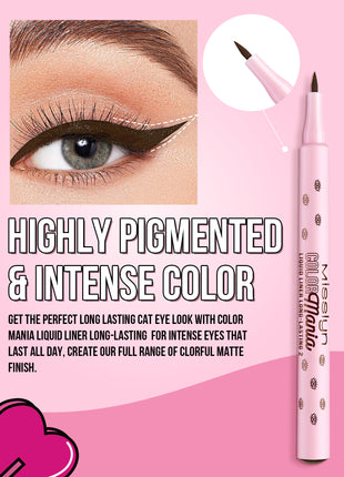 MISSILYN COLOR MANIA LIQUID LINER LONG LASTING 02, 2 choco chic