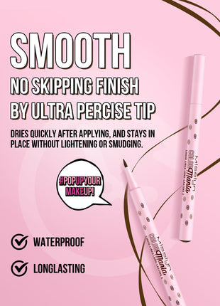 MISSILYN COLOR MANIA LIQUID LINER LONG LASTING 02, 2 choco chic