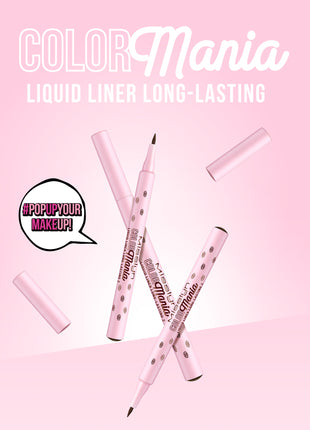 MISSILYN COLOR MANIA LIQUID LINER LONG LASTING 02, 2 choco chic