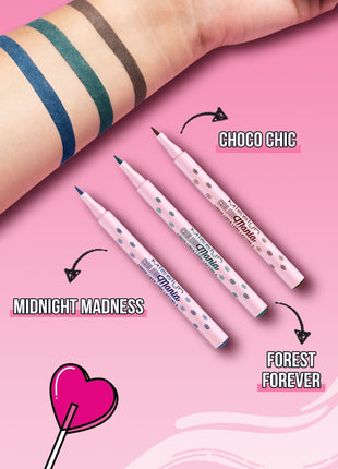 MISSILYN COLOR MANIA LIQUID LINER LONG LASTING 04, 4 forest forever