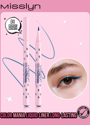 MISSILYN COLOR MANIA LIQUID LINER LONG LASTING 06, 6 midnight madness