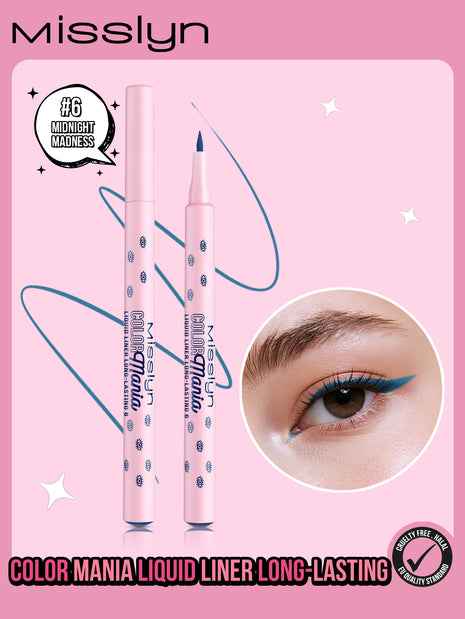 MISSILYN COLOR MANIA LIQUID LINER LONG LASTING 06, 6 midnight madness