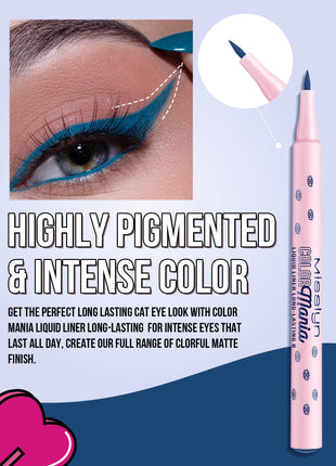 MISSILYN COLOR MANIA LIQUID LINER LONG LASTING 06, 6 midnight madness