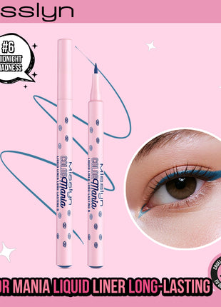 MISSILYN COLOR MANIA LIQUID LINER LONG LASTING 06, 6 midnight madness