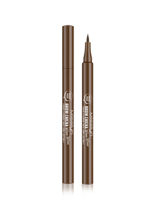 BROW CHICKA WOW WOW liquid eyebrow liner long lasting, 4 brownie