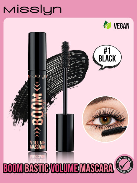 BOMBASTIC VOLUME MASCARA, 1 BLACK