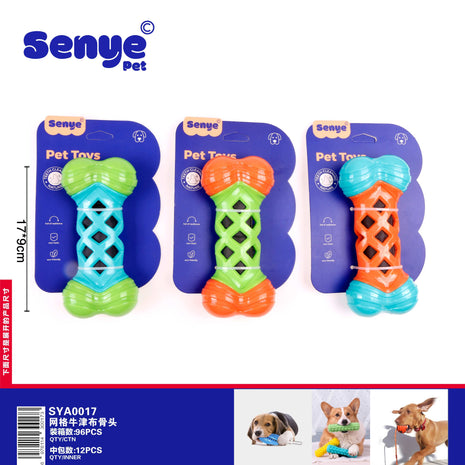 Grid Oxford cloth bone