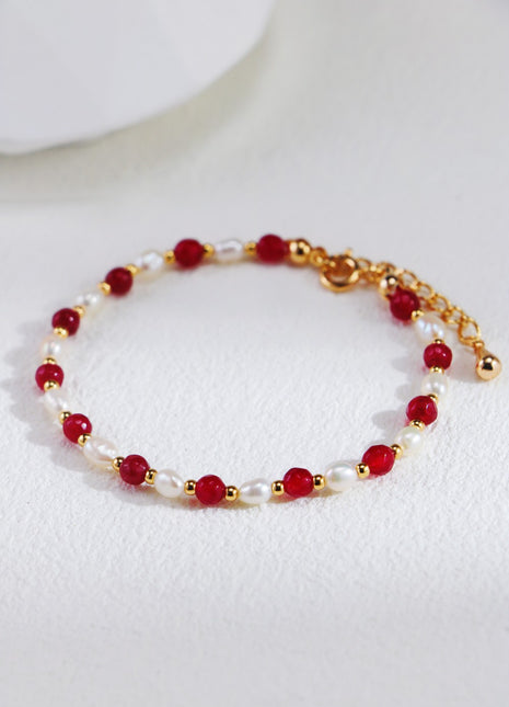 S925 Silver Pearl Jewelry D0467-SL0085