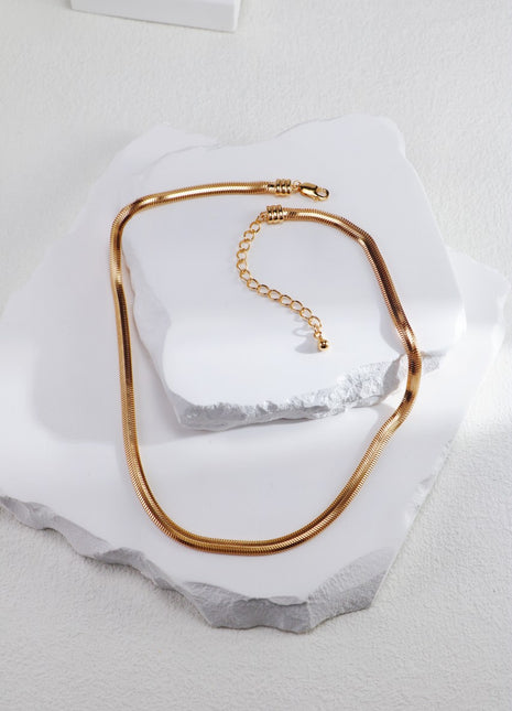 S925 Silver Snake Necklace X0013/SL0088