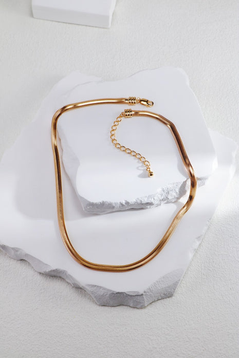 S925 Silver Snake Necklace X0013/SL0088