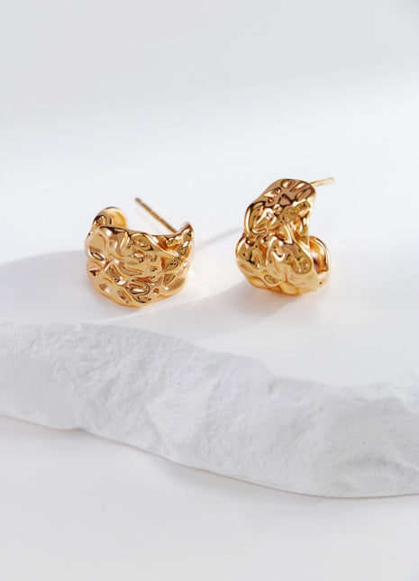 S925 Silver Lava Earrings CE0230