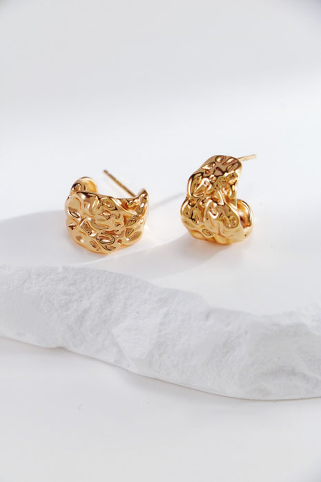 S925 Silver Lava Earrings CE0230