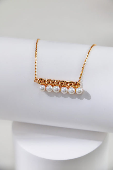 S925 Silver Wheat Ear Bead Earrings CE0248