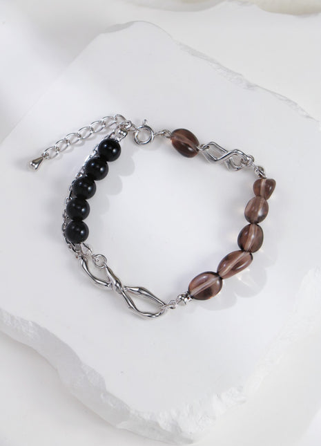 S925 Silver Tea Quartz Bracelet SL0097