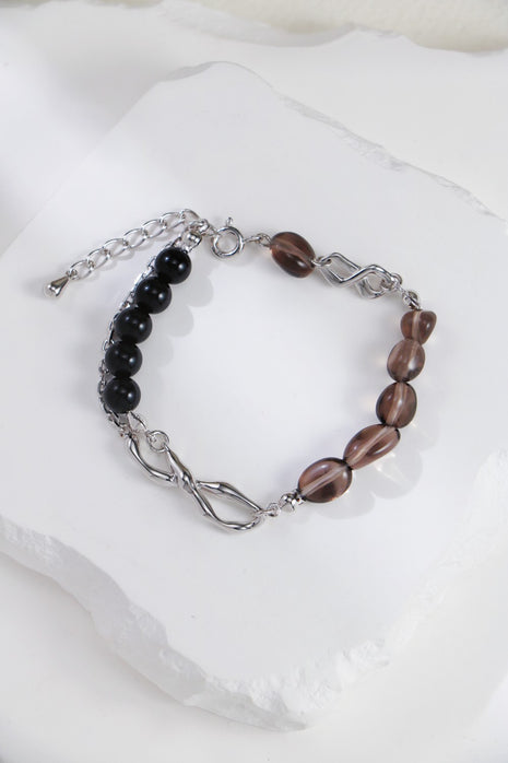 S925 Silver Tea Quartz Bracelet SL0097