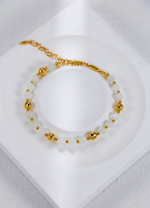S925 Silver Natural Stone Bracelet SL0204