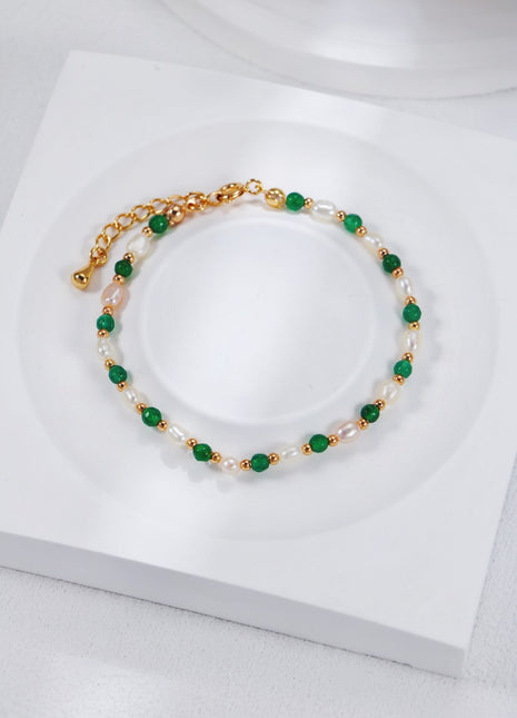 S925 Silver Pearl Necklace D0505