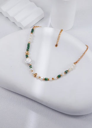 S925 Silver Tiger Eye Necklace D0507