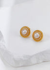 Earrings / Vintage gold