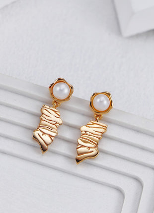 S925 Silver Pearl Earrings CE0269