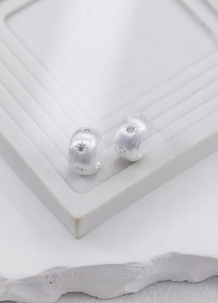 S925 Silver Wire-set Zircon Earrings CE0284