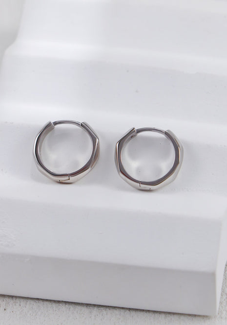 S925 Silver Rhombus Earrings CE0292