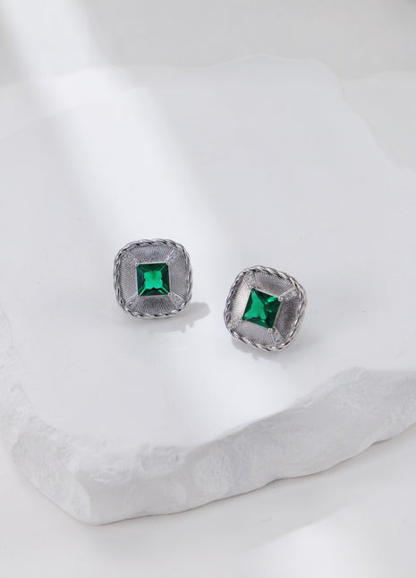 S925 Sterling Silver Zircon Earrings CE0300